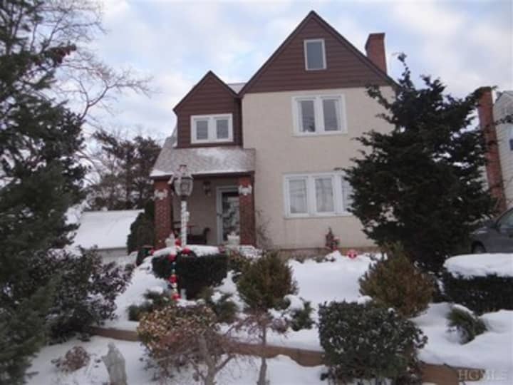 This house at 156 Park Drive in Eastchester is open for viewing this Sunday.