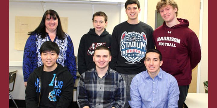Students from Harrison High School were named &quot;Best in State&quot; in a recent app development competition. 