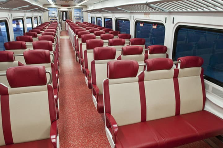 50 of the new M8 rail cars will be equipped with bike racks as part of a test program. 