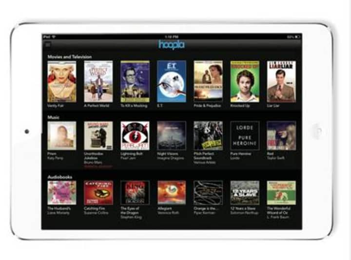 Midwest Tapes&#x27; hoopla digital division launched an app to offer public library patrons free streaming movies, television, music and audiobooks. 