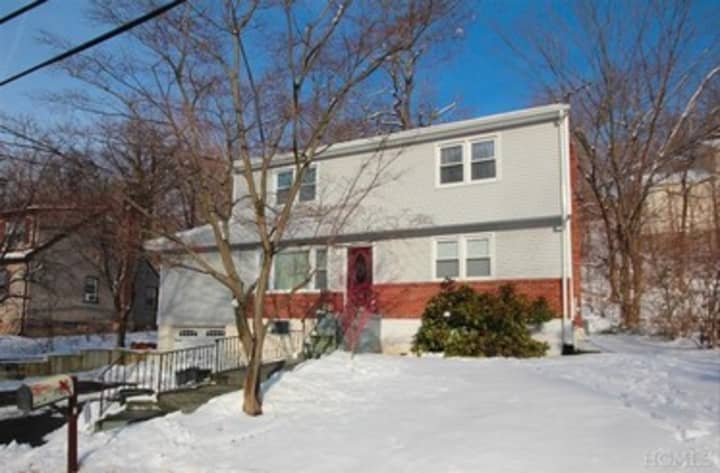This house at 48 Greenwood Lane in White Plains is open for viewing this Sunday.