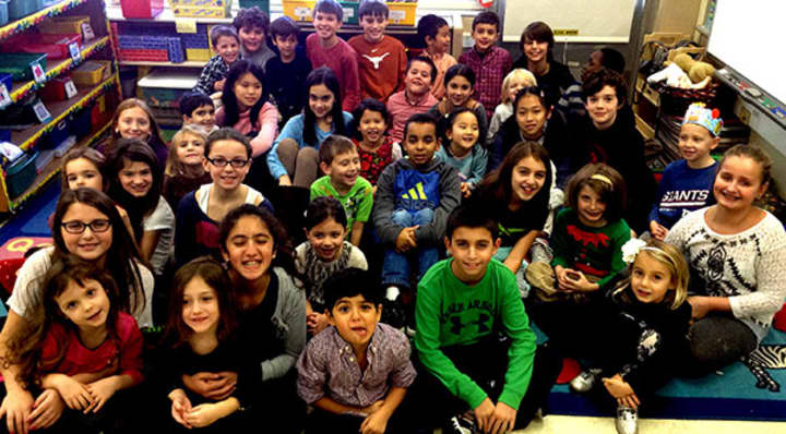 Harrison Avenue Elementary School students are participating in a new Buddy Program. 