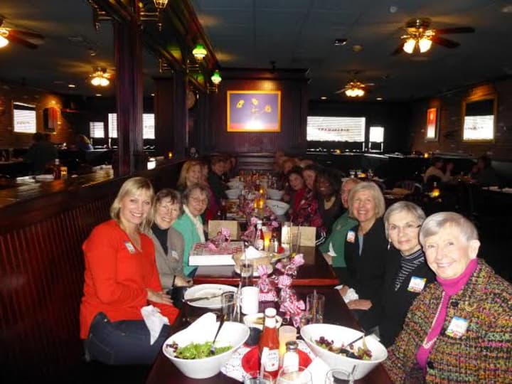 Saw Mill Club seniors enjoy time away from the gym at their seniorella luncheon at Oliver&#x27;s Restaurant in Katonah.