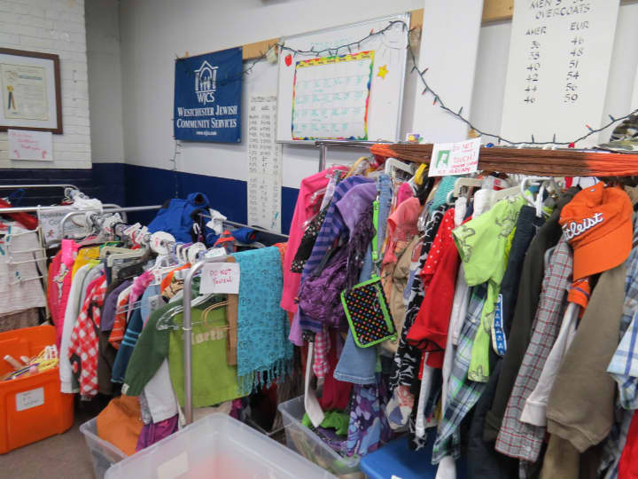 There is no shortage of donations at Kids&#x27; Kloset in White Plains.