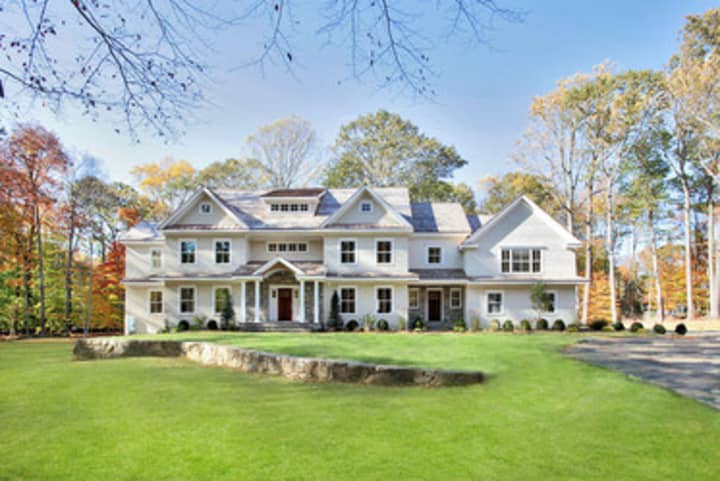 The house at 6 Cardinal Lane in Westport is open for viewing this Sunday.