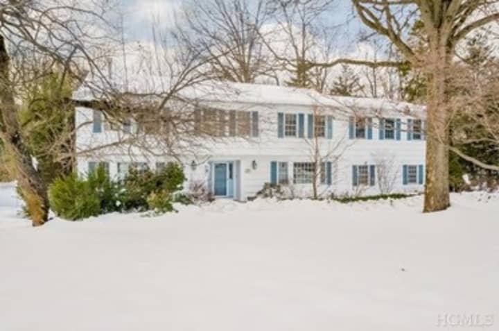 This house at 270 Glendale Road in Scarsdale is open for viewing this Sunday.
