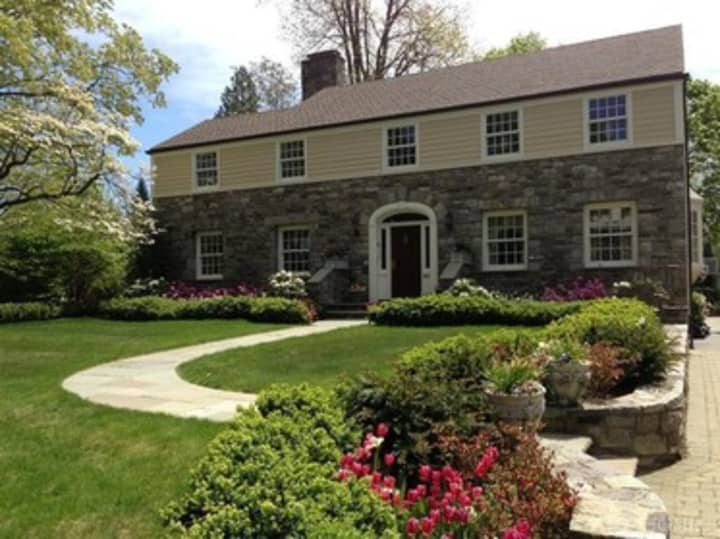 This house at 16 Sussex Ave. in Bronxville is open for viewing on Sunday.