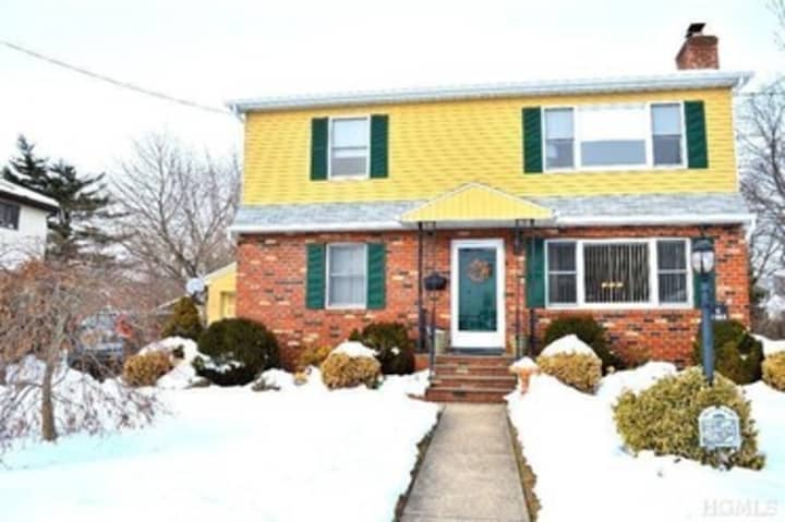 This house at 27 Tuckahoe Ave. in Eastchester is open for viewing on Sunday.
