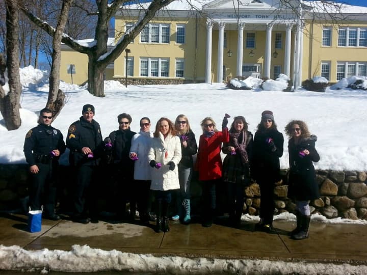 Westport joined the worldwide movement known as One Billion Rising on Valentine&#x27;s Day. 
