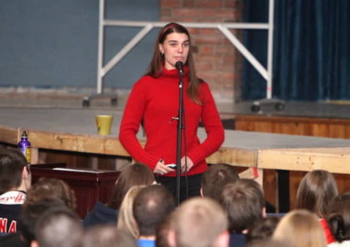 Jacy Good will speak to New Canaan students about distracted driving on Wednesday, March 12. 