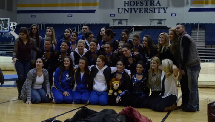 Katonah resident Sarah Gall is a member of the Hofstra cheerleading team that placed second in Nationals.