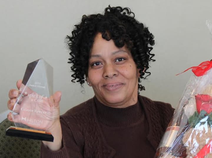  DoubleTree by Hilton Tarrytown&#x27;s Celeste Reeves recently received the &quot;Spirit of CARE&quot; award. 
