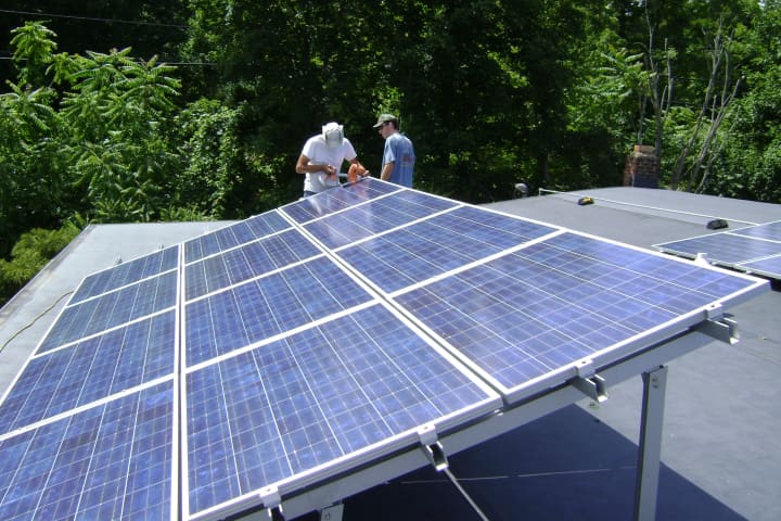 Solar panels for city buildings are part of the many projects under way for the Norwalk Mayor&#x27;s Energy and Environment Task Force.