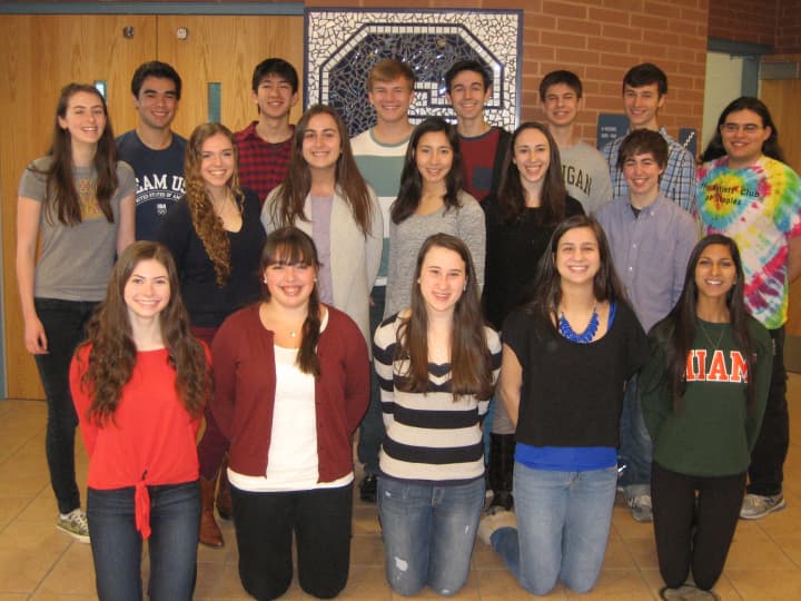 Staples High School has announced 18 students who will graduate with high honors. 