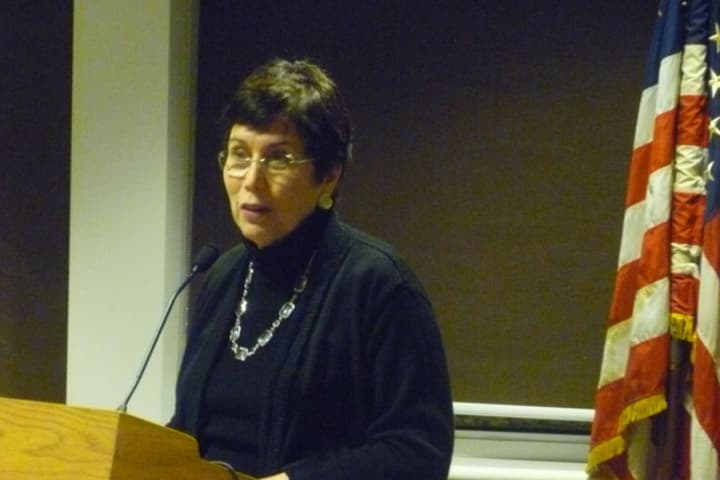 Marge  Apel is seeking re-election as a Hastings Village Board Trustee.