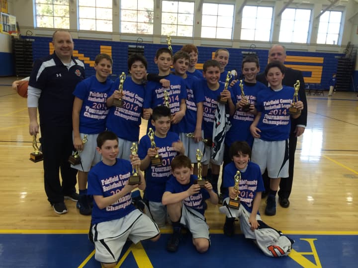 The New Castle sixth-grade boys team took home the trophy.