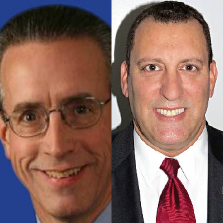 Demicrat Stephen Quigley, left, and Steven Alfasi won the village election.
