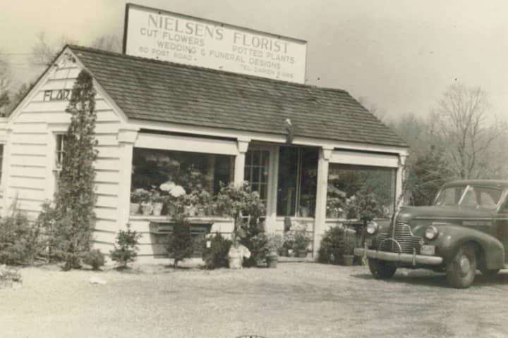Nielsen&#x27;s Florist started in a one-room shop in Darien in 1944.