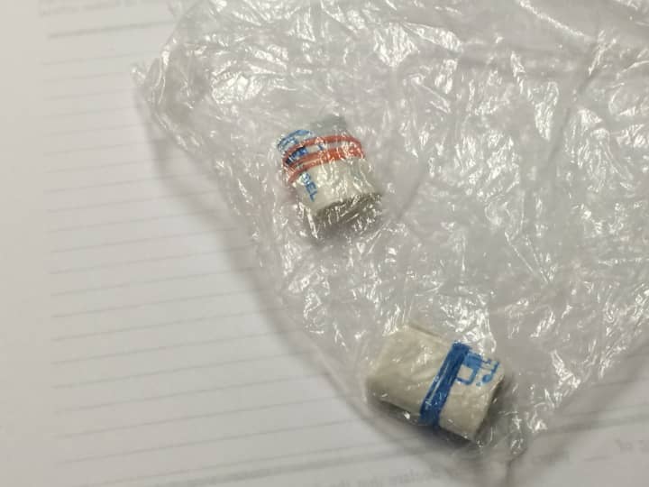 Two bundles equaling 5.8 grams of heroin was recently seized in a traffic stop by the Fairfield Police Department.  