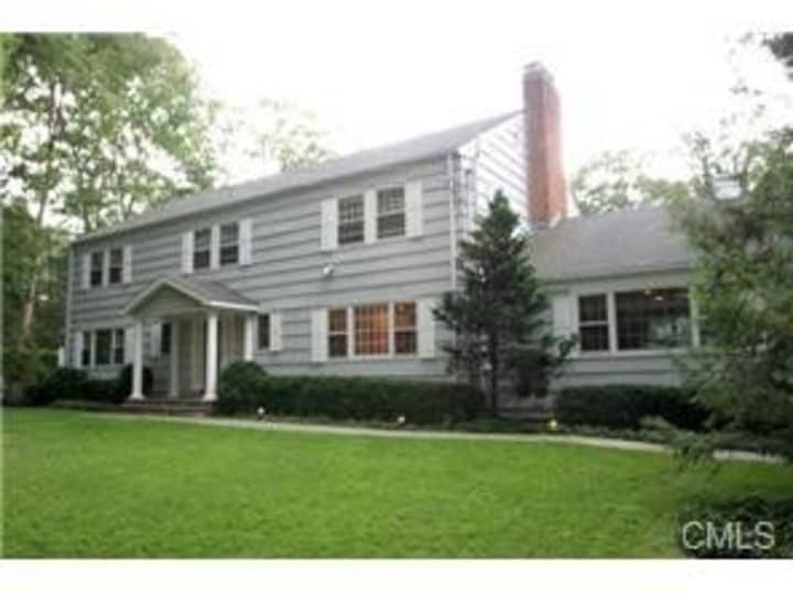 The house at 78 Fox Ridge Road in Stamford is open for viewing this Sunday.