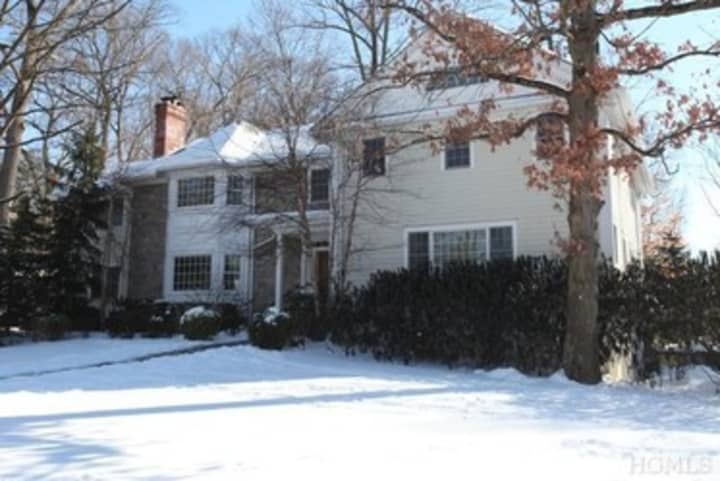 This house at 12 Hampton Road in Scarsdale is open for viewing this Sunday.