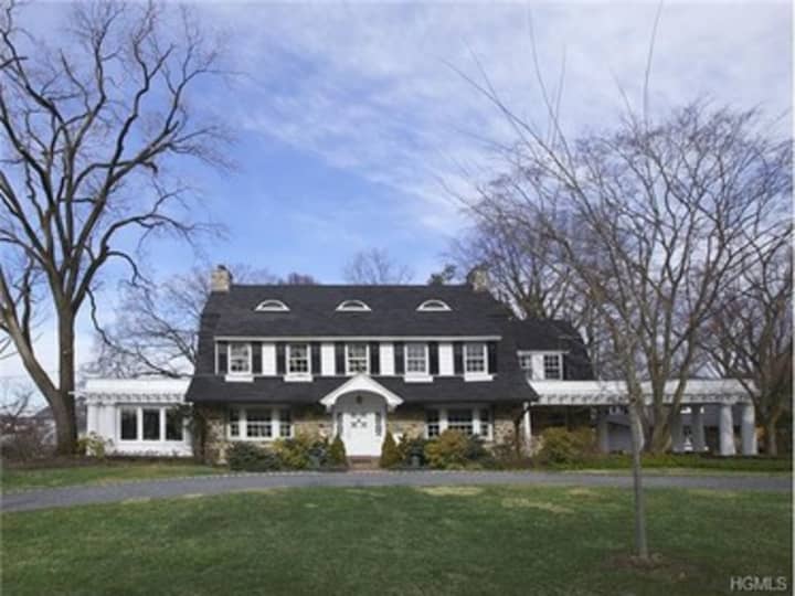 This house at 540 The Parkway in Mamaroneck is open for viewing this Sunday.