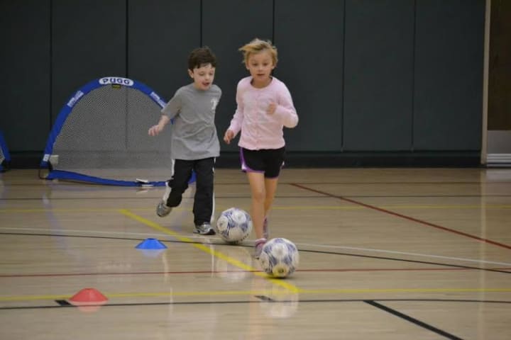Club Fit Jefferson Valley offers soccer and a slue of programs for children. 