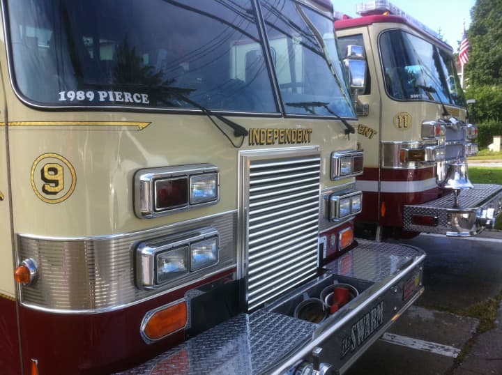 It took firefighters nearly an hour to extinguish a blaze Monday at a home on Kathleen Lane in Mount Kisco, according to a LoHud report. 