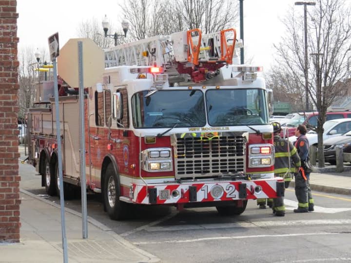 New Rochelle fire officials had the situation at the Hallen School quickly under wraps. 