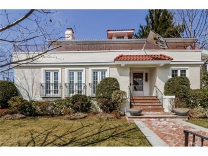 This house at 60 Edgewood Ave. in Larchmont is open for viewing this Sunday.