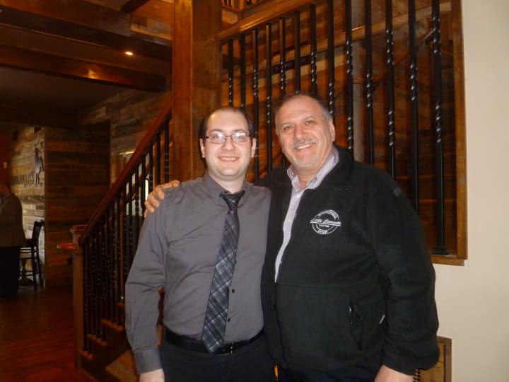 Father and son, both named Paul DiPaterio, at their new restaurant, Savannah&#x27;s Southern House.