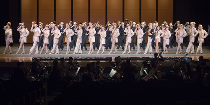 The Harrison High School players earned rave reviews for the March production of &quot;A Chorus Line,&quot; school officials said. 