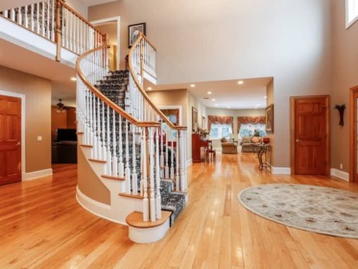 This house at 1028 Gambelli Drive in Yorktown Heights is open for viewing on Sunday.