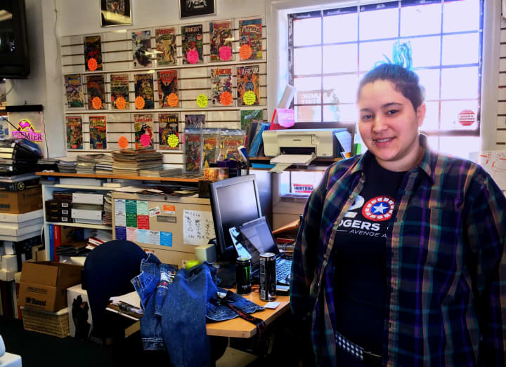 Sales associate Sabrina Ruiz at Heroes Comics and Cards store on Westport Avenue in Norwalk thinks that they&#x27;re killing Archie due to poor sales.
