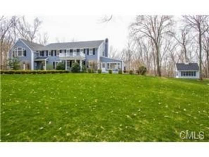 The house at 79 Inwood Road in Darien is open for viewing this Sunday.