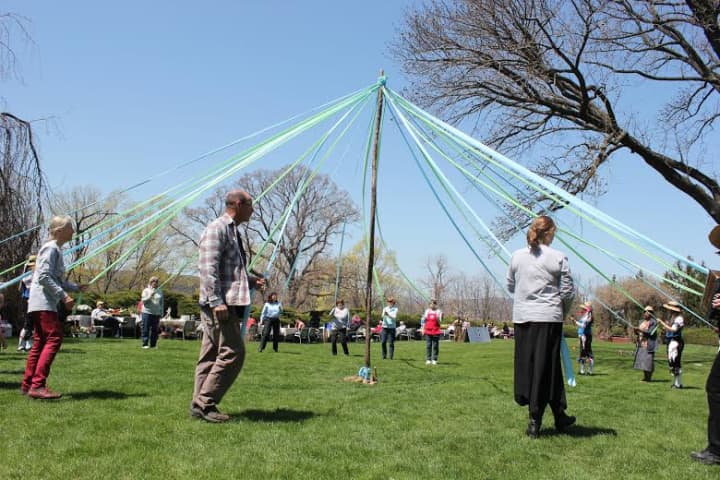 A traditional maypole dance will be one of the attractions at Andrus on Hudson&#x27;s Spring Fest. 