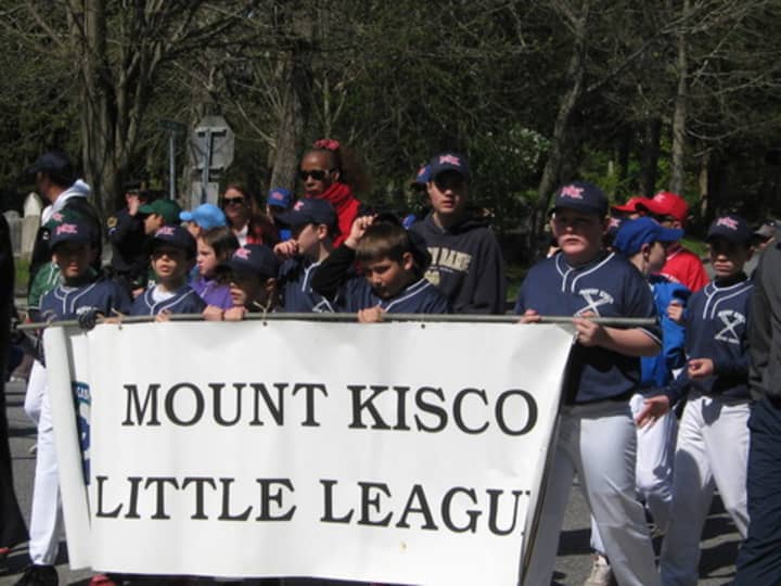 The Mount Kisco Little League parade and opening ceremonies will be held on Saturday, April 26. 