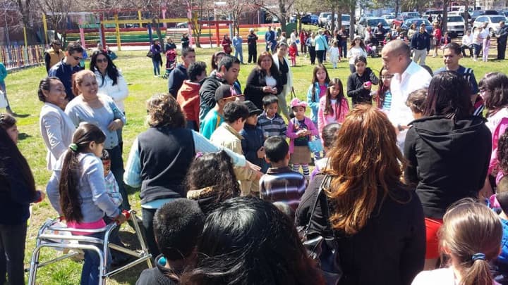 Latinos Unidos de Connecticut celebrated Easter in the park in South Norwalk. 