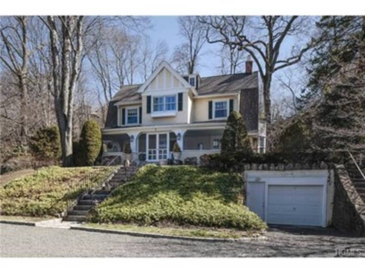 This house at 7 Garden Ave. in Bronxville is open for viewing on Sunday.