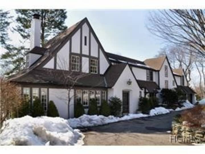 This house at 62 North Mountain Drive in Dobbs Ferry is open for viewing on Sunday.