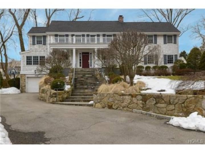 This house at 140 Verdun Ave. in New Rochelle is open for viewing this Sunday.