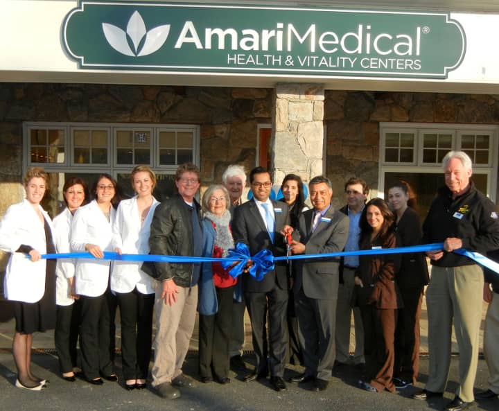 The staff at Amari Medical Health and Vitality center celebrated with a ribbon cutting ceremony on Thursday, April 24.