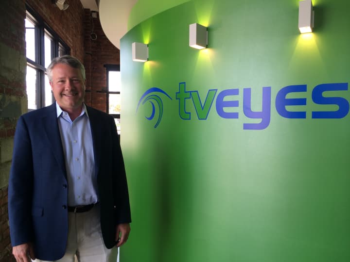 Fairfield resident David Ives opened a new office space for his company, TVEyes, downtown on the Post Road. 
