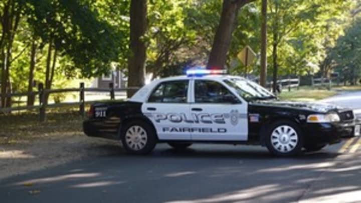 Fairfield police charged a woman with disorderly conduct after she allegedly threw her phone and broke a glass, injuring her hand.