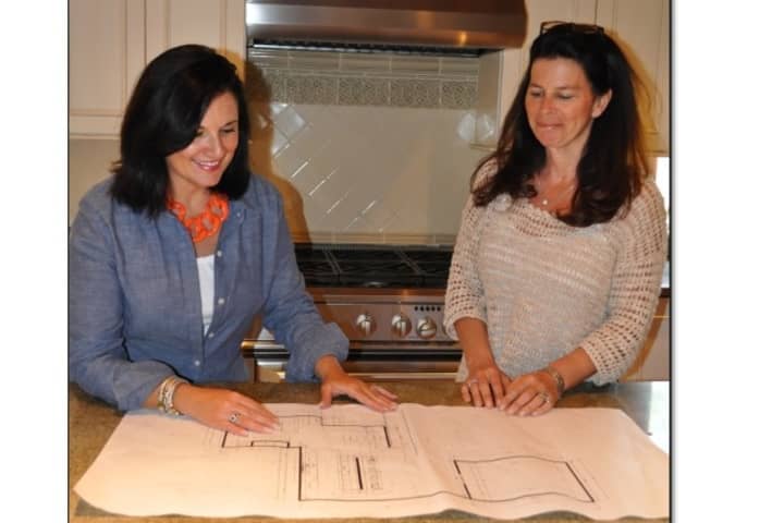 Noreen Von Brauchitsch, right, and Linda DeSilva have joined Fairfield-based Mr. Handyman as designers.