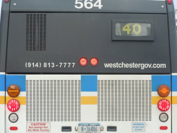 One company has taken up all 78 spots on the newly available advertising space on Westchester County Bee Line Buses. 