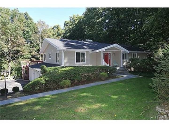 This house at 66 Valley Lane in Chappaqua is open for viewing on Saturday.