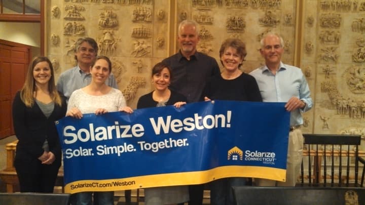 The Solarize Weston program will kick off with a workshop on Tuesday, May 13, from 7 to 8:30 p.m. at the Weston&#x27;s Library Community Room on 56 Norfield Road in Weston.