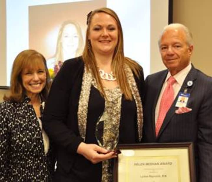 Greenwich Hospital celebrated National Nurses Week and  honored labor and delivery department nurse Lynne Reynolds with the Helen Meehan Award for Excellence in Nursing. 