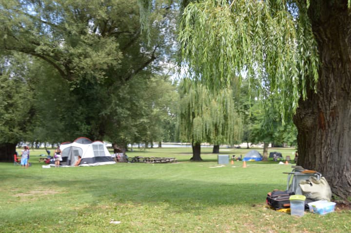 A colony of recreation vehicles has sprung up at Westchester County&#x27;s Croton Point Park. Until recently, the encampment closed in December and reopened in March. RVers , some of them itinerant construction workers, are now living there year-round.